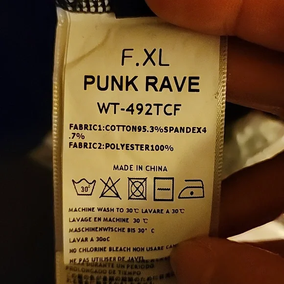 Punk Rave Alluria Top - Picture 6 of 7